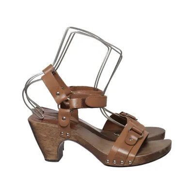 Sabots (Marron) de Diba Cuir