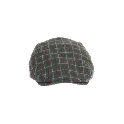 Flat cap (Grön, Flerfärgad) från Milano Polyester, Ull