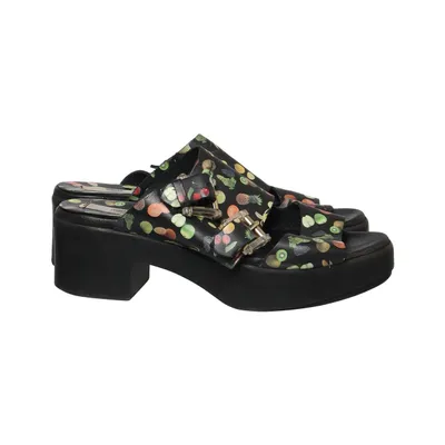 Mules (Noir, Multicolore) de Miista Cuir