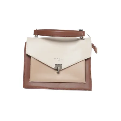 Handväska (Brun, Beige, Vit) från David Jones Polyuretan
