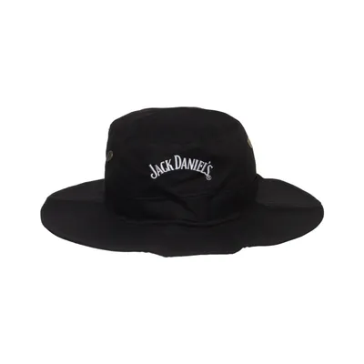 Bucket hat (Zwart) van Jack Daniels Katoen