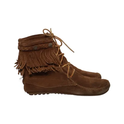 Mockasiner (Brun) från Minnetonka
