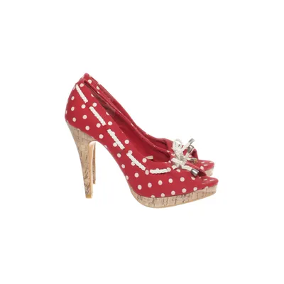 High heels (Red, White) from Vox Shoes