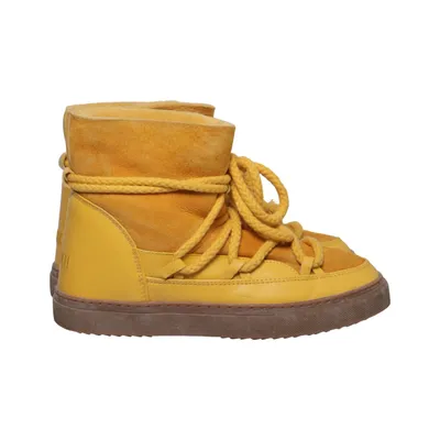 Ankle boots (Yellow) from Inuikii Polyurethane, Wool