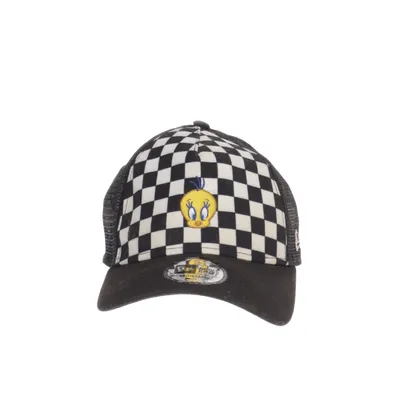 Trucker pet (Zwart, Wit) van New Era Polyester