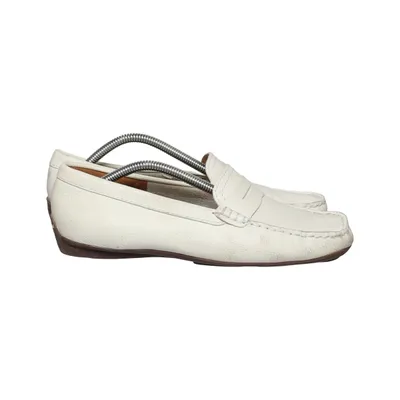 Loafers (White) from Ralph Harrison Leather