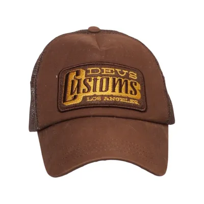 Truckerkeps (Brun) från Deus Ex Machina Bomull, Polyester