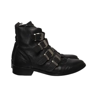 Bottines (Noir) de SPM Cuir