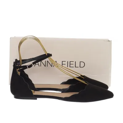 Sandalen (Zwart) van Anna Field Imitatieleer