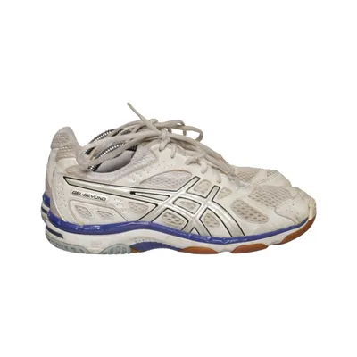 Baskets (Blanc, Bleu, Marron) de Asics Cuir