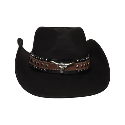 Cowboyhatt (Svart)