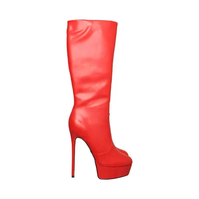 Bottes (Rouge) de Giaro Faux cuir