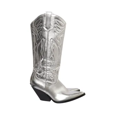 Cowboylaarzen (Zilver) van Zara