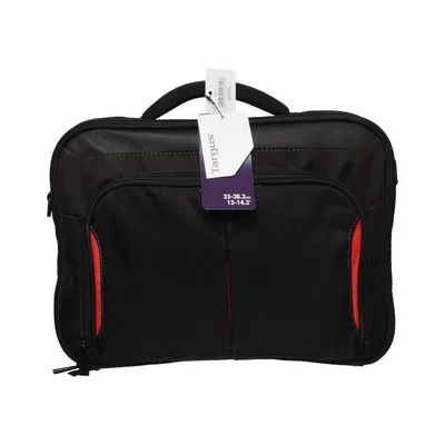 Computer bag (Black, Red) from Targus Polyester
