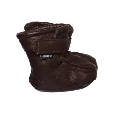 Baby booties (Brown) from Lindberg Polyester, Wool