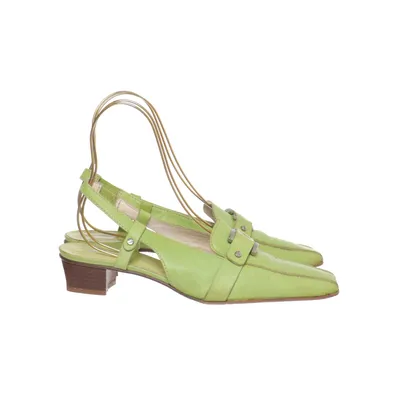 Sandals (Green) from Maripe Leather