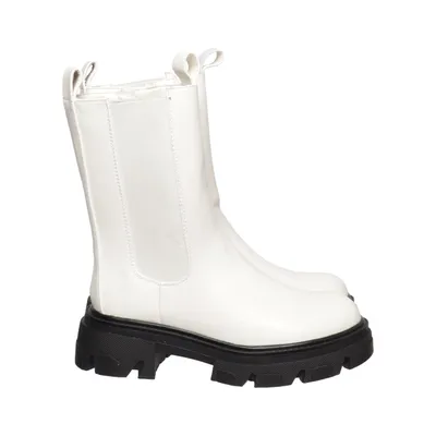 Chelsea boots (Wit) van Fashion & Bella