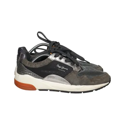 Sneakers (Grijs, Zwart, Zilver) van Pepe Jeans