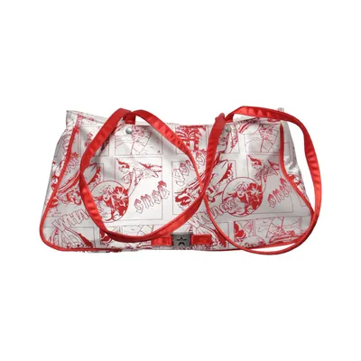 Umhängetasche (Weiß, Rot) von Gsus Sindustries Polyester