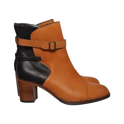 Bottes à talons (Marron, Noir) de Wolverine Cuir