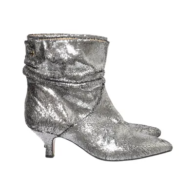 Heeled boots (Silver) from Fabienne Chapot