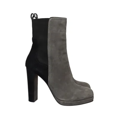Bottes à talons (Gris, Noir) de Riani Cuir