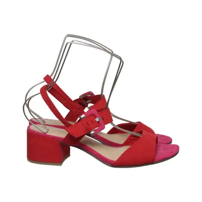 Sandaletten (Rood, Roze) van Marco Tozzi Leer