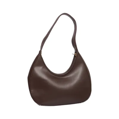 Handtas (Bruin) van Brandy Melville Polyester, Polyurethaan