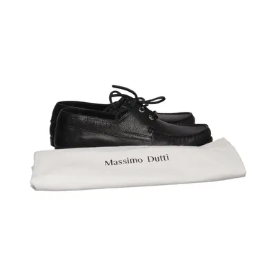Chaussures de bateau (Noir) de Massimo Dutti