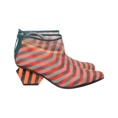 Bottes à talons (Rouge, Multicolore) de United Nude