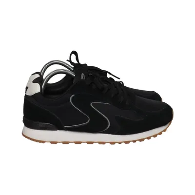 Trainingsschoenen (Zwart) van Skechers Leer