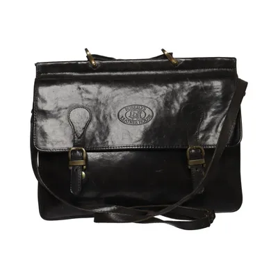 Shoulder-bag (Black) from Burkelys Leather House