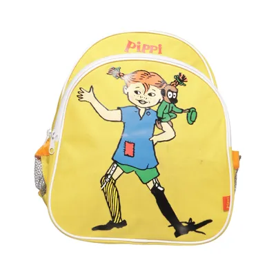 Ryggsäck (Gul, Flerfärgad) från Pippi Polyester