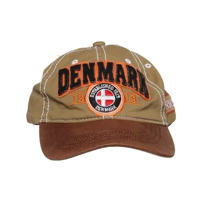 Baseball cap (Beige, Brown, Multicolored) from Denmark