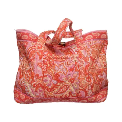Handbag (Orange, Pink, Multicolored) from Vera Bradley Cotton
