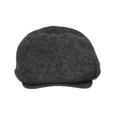 Flat cap (Grå) från Camel Active Polyester, Ull