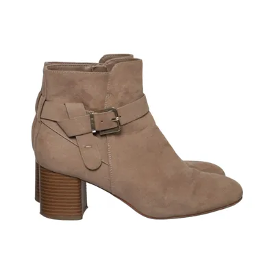 Laarzen met hak (Beige) van Kelly & Katie