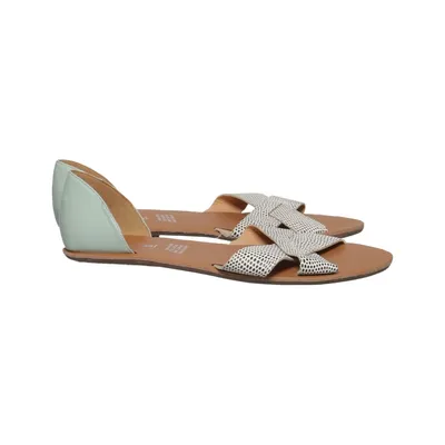 Sandalen (Wit, Zwart) van Sportsgirl Polyurethaan