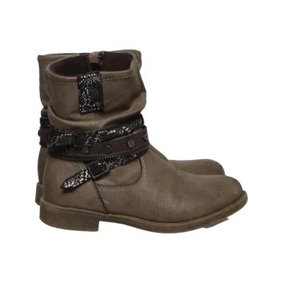 Ankelstøvler (Beige) fra DooDogs