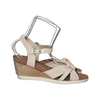 Keilschuhe (Beige, Braun) von So All Leder