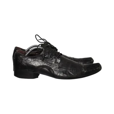 Derby schoenen (Zwart) Leer