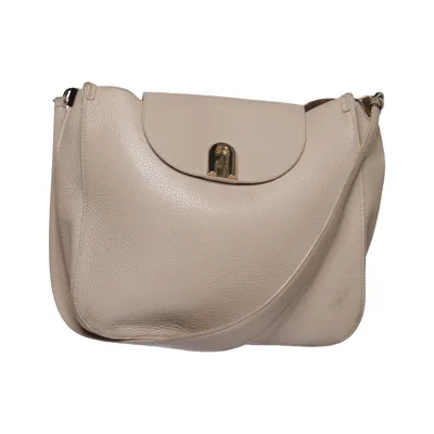 Sac à bandoulière (Beige) de Furla Cuir