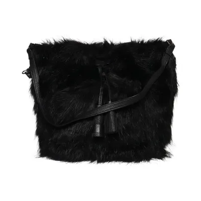 Handbag (Black) from Fornarina Acrylic, Polyester, Polyurethane
