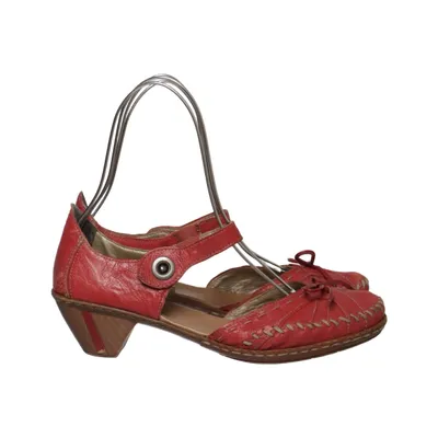 High heel sandals (Red) from Rieker