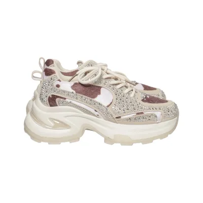 Sneaker (Beige, Braun, Mehrfarbig) von Ideal Shoes