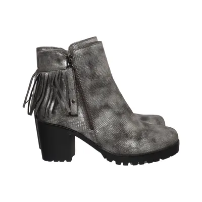 Laarzen met hak (Grijs) van Lucky Shoes