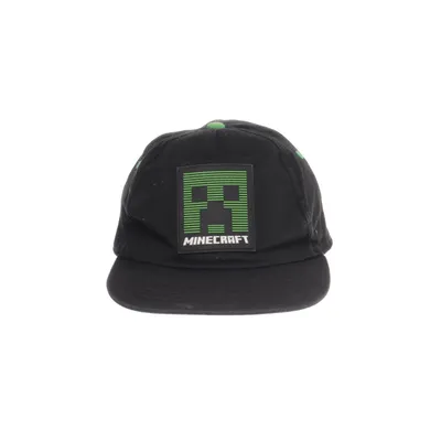 Honkbalpet (Zwart, Groen) van Minecraft Katoen