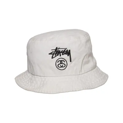 Bøllehat (Hvid) fra Stüssy