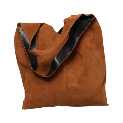 Handtas (Bruin) Katoen, Polyester, Polyurethaan