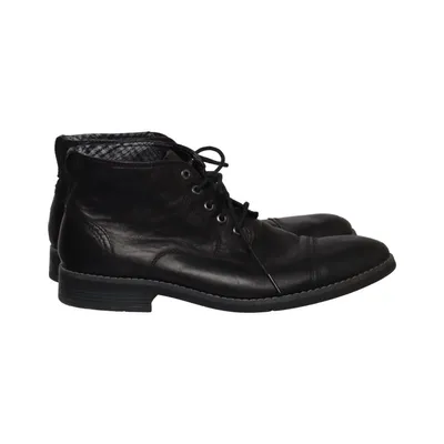 Laced boots (Black) from Rockport Leather